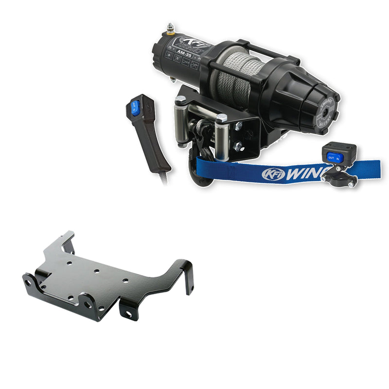 Load image into Gallery viewer, KFI Winch Kit For Yamaha Grizzly 600 4x4 1998-2001
