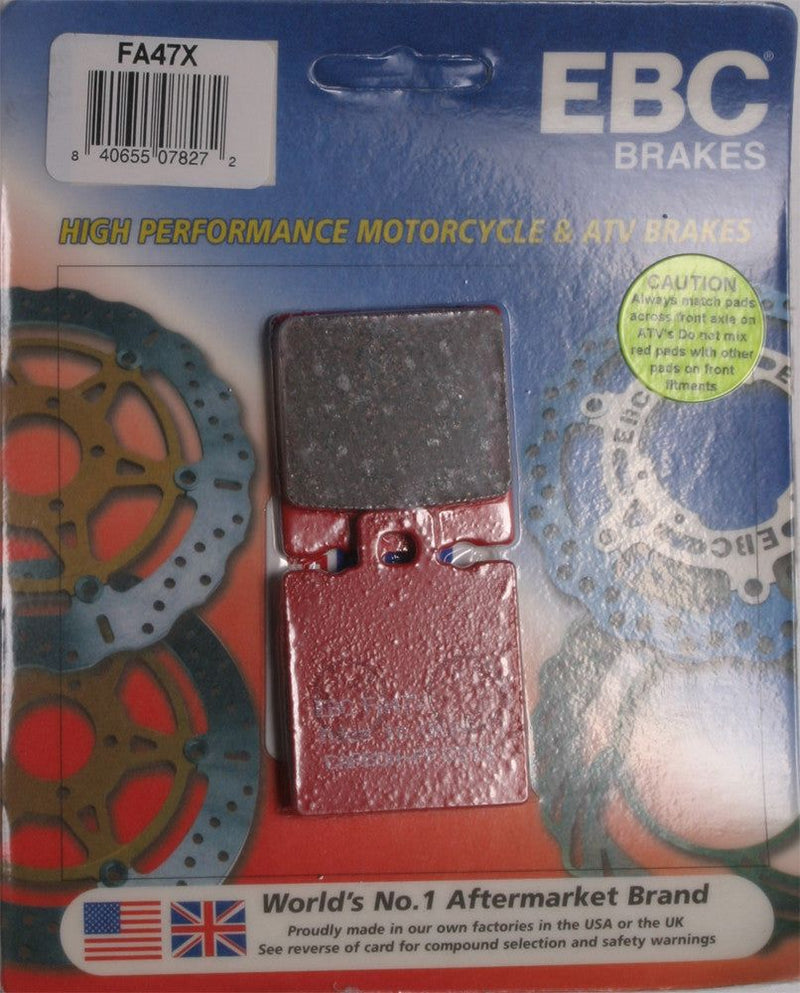 Load image into Gallery viewer, EBC 1 Pair Performance X-Series Carbon Brake Pads MPN FA47X