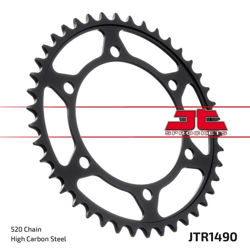 Load image into Gallery viewer, JT Sprockets Rear Steel Sprocket 43 Tooth 43T 520 Chain JTR1490.43