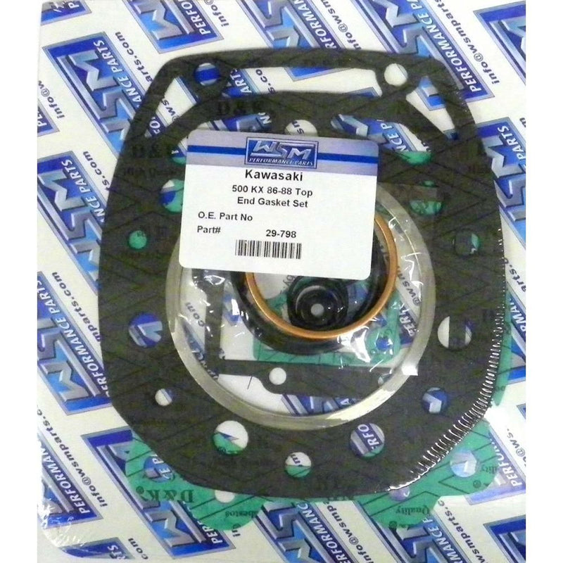 Load image into Gallery viewer, WSM Top End Gasket Kit For Kawasaki 500 KX 86-88 29-798