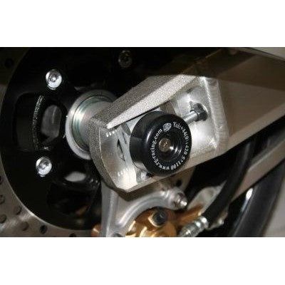 Load image into Gallery viewer, R&G Racing Black Swingarm Protectors For 2001?2008 Honda VTR1000 SP-1 SP0024BK