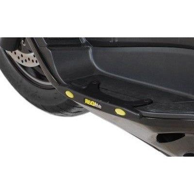 Load image into Gallery viewer, R&G Racing Black Footboard Sliders For 2012-2017 Suzuki Burgman 400 AN400Skywave