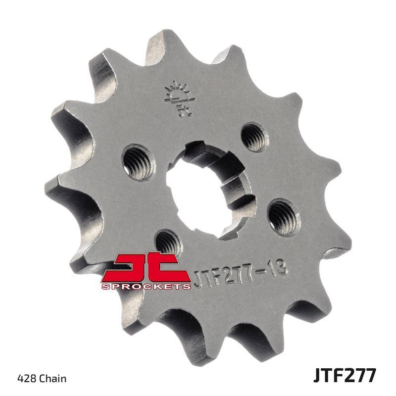 Load image into Gallery viewer, JT Sprockets Front Steel Countershaft Sprocket 13 Tooth 13T 428 Chain For Honda CRF125F E,F,G,H,J,K 2014-2019 JTF277.13