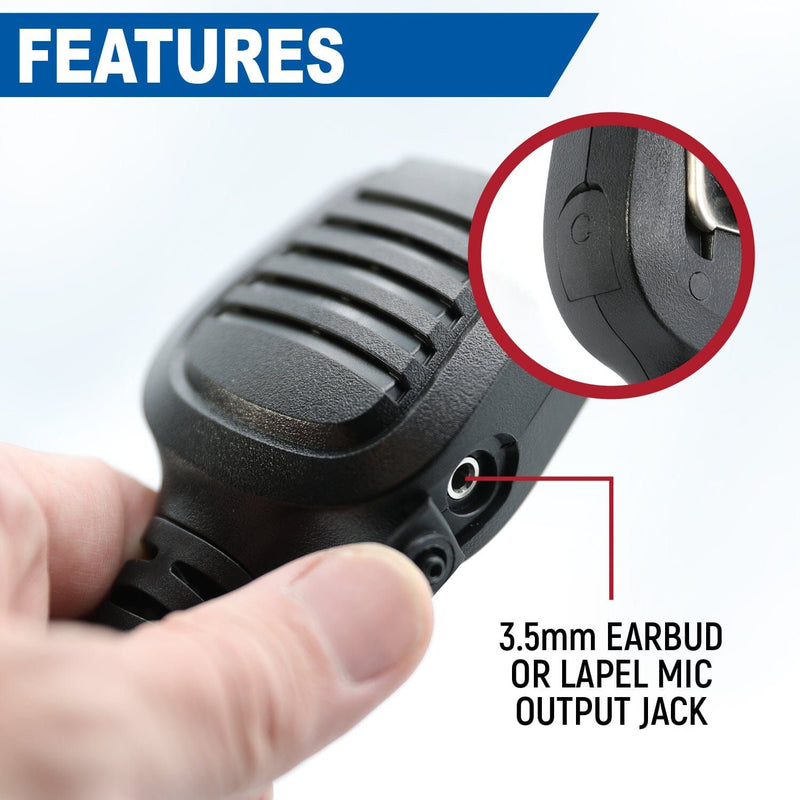 Load image into Gallery viewer, Rugged Radios Bundle - Rugged R1 Business Band Handheld Radio with Hand Mic R1-G