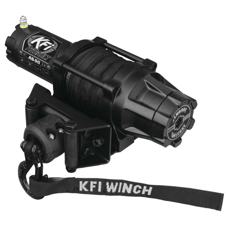 Load image into Gallery viewer, 5000 lb KFI Assault Winch Mount Combo Kit - 2013-2018 Can-Am Maverick 1000 NEW