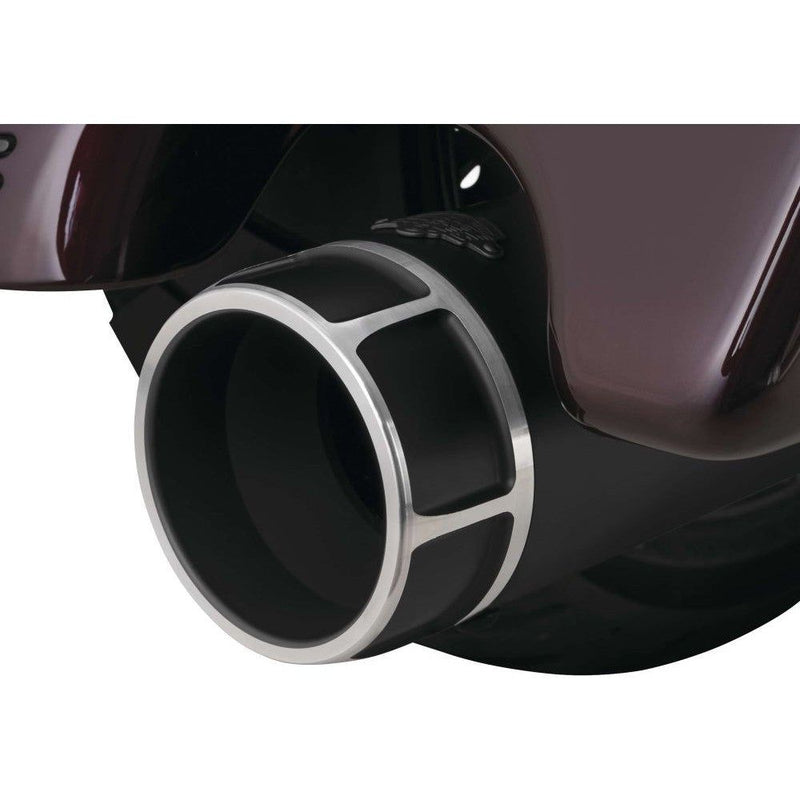 Load image into Gallery viewer, Vance And Hines Torquer 450 Slip On Exhaust 4.5in Black With Fuelpak FP4