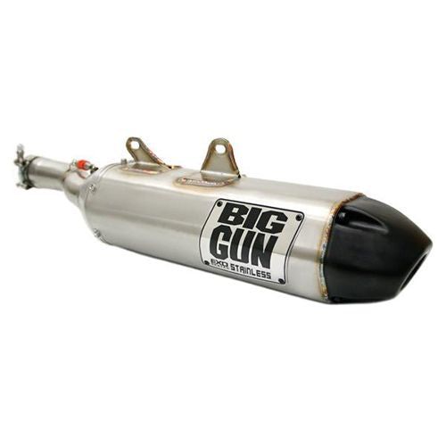 Load image into Gallery viewer, Big Gun EXO Stainless Steel Slip-On Exhaust With Black End Tip For Polaris Sportsman 570 450