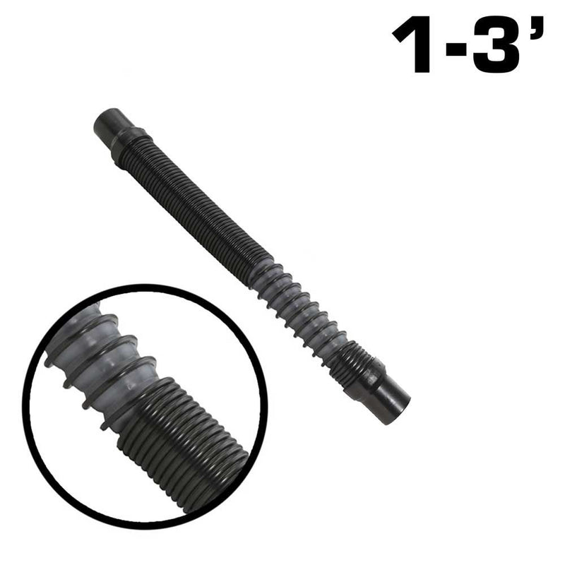 Load image into Gallery viewer, Rugged Radios 1 to 3 Ft MAC-X Expandable Ultra Flex Helmet Air Pumper System Hose by Rugged Radios MAC-X-HOSE-12