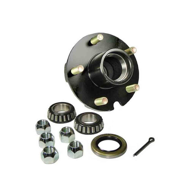 Load image into Gallery viewer, Trailer Hub Assembly - 5 On 4-1/2" Bolt Circle, With EZ-Lube Dust Cap