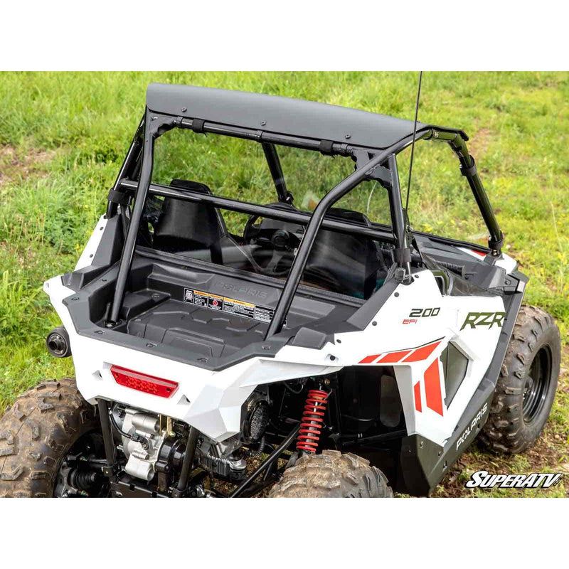 Load image into Gallery viewer, SuperATV Polaris RZR 200 Rear Windshield RWS-P-RZR200-76