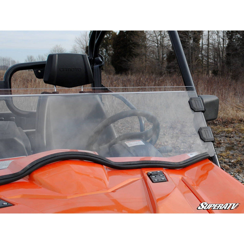 Load image into Gallery viewer, SuperATV CFMOTO UForce 800 Scratch Resistant Half Windshield HWS-CF-UF800-70