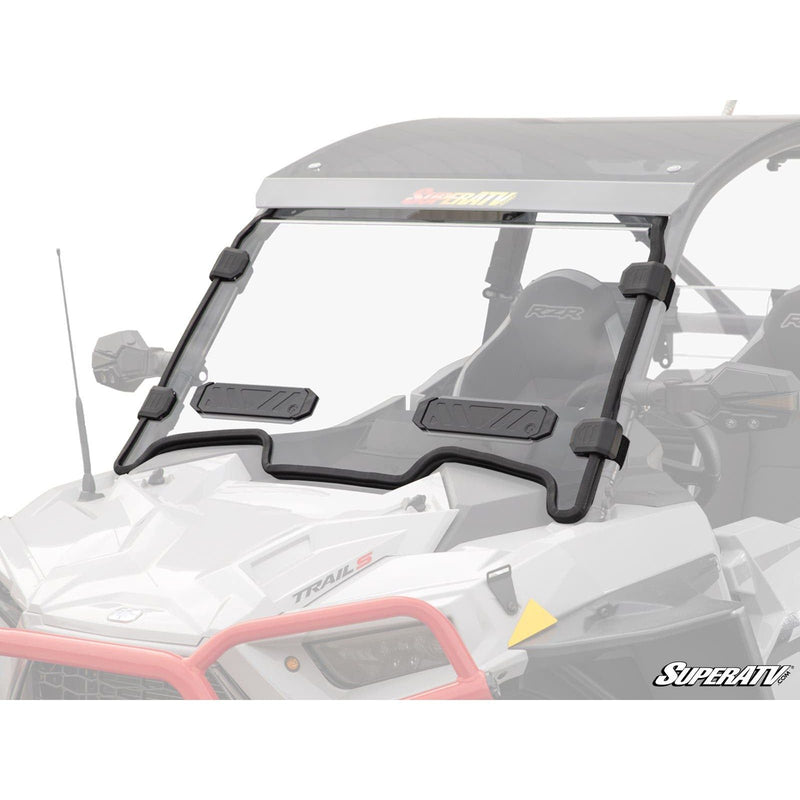 Load image into Gallery viewer, SuperATV Polaris RZR Trail S 900 Vented Full Windshield WS-P-RZR900S-V-70