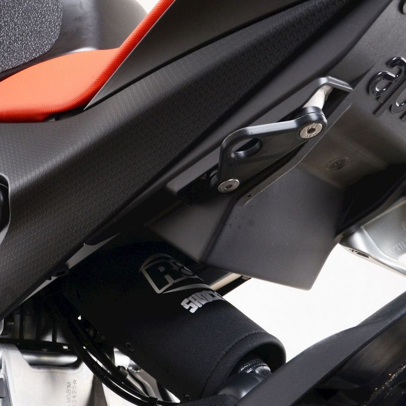 Load image into Gallery viewer, R&G Racing Black Tie-Down Hook Pair For 2021-2024 Aprilia RS660