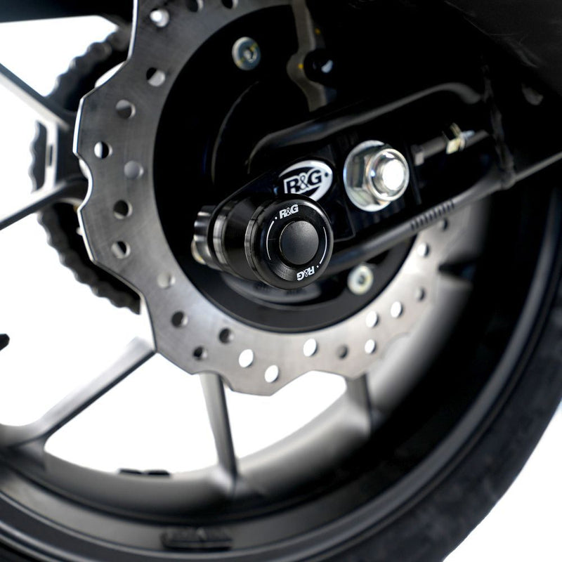 Load image into Gallery viewer, R&G Racing Black Cotton Reels Offset For 2019-2020 Honda CB400X