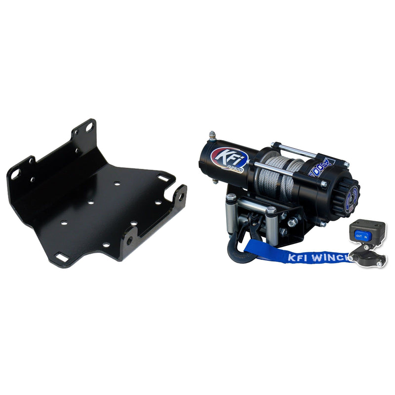 Load image into Gallery viewer, KFI Winch Kit For Yamaha Grizzly 550 4x4 2009-2014