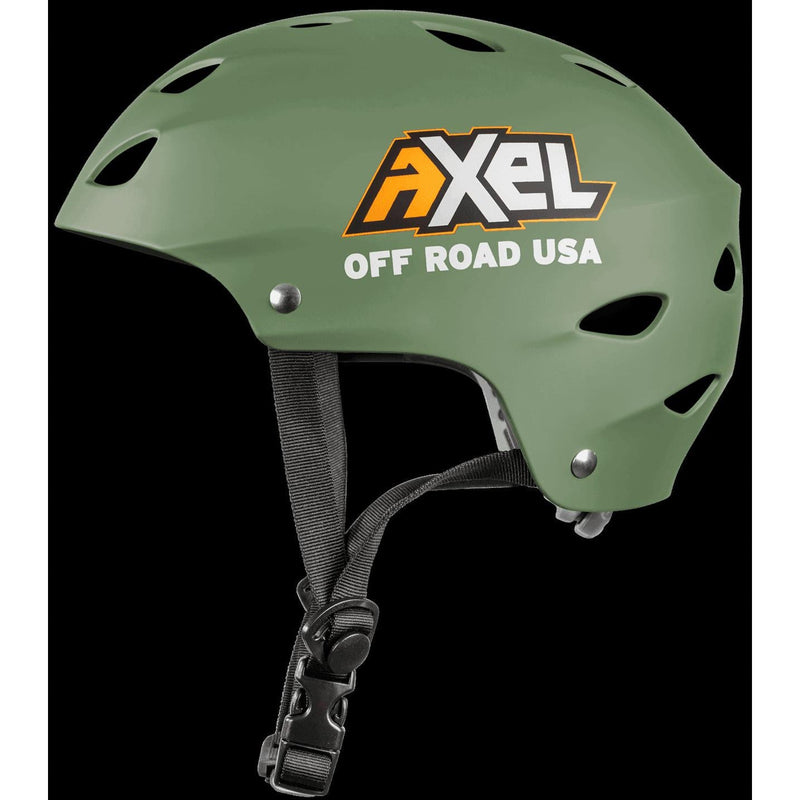 Load image into Gallery viewer, Axel Off Road USA Off Road Trail Helmet - Military Green Matte