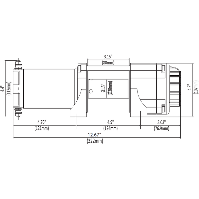 Load image into Gallery viewer, KFI Winch Kit For Can-Am Renegade 850 XMR 2017-2019