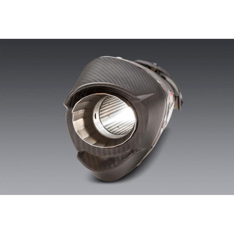 Load image into Gallery viewer, Yoshimura AT2 Stainless Race Full System Exhaust with Carbon Fiber End Cap For Kawasaki Ninja 1000R 2021