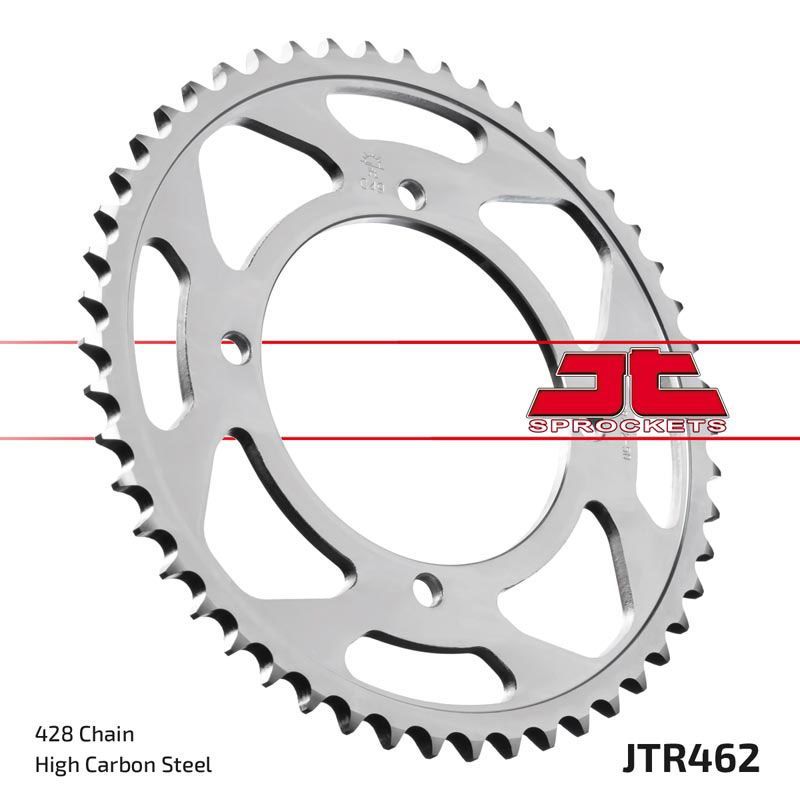 Load image into Gallery viewer, JT Sprockets Rear Steel Sprocket 52 Tooth 52T 428 Chain JTR462.52
