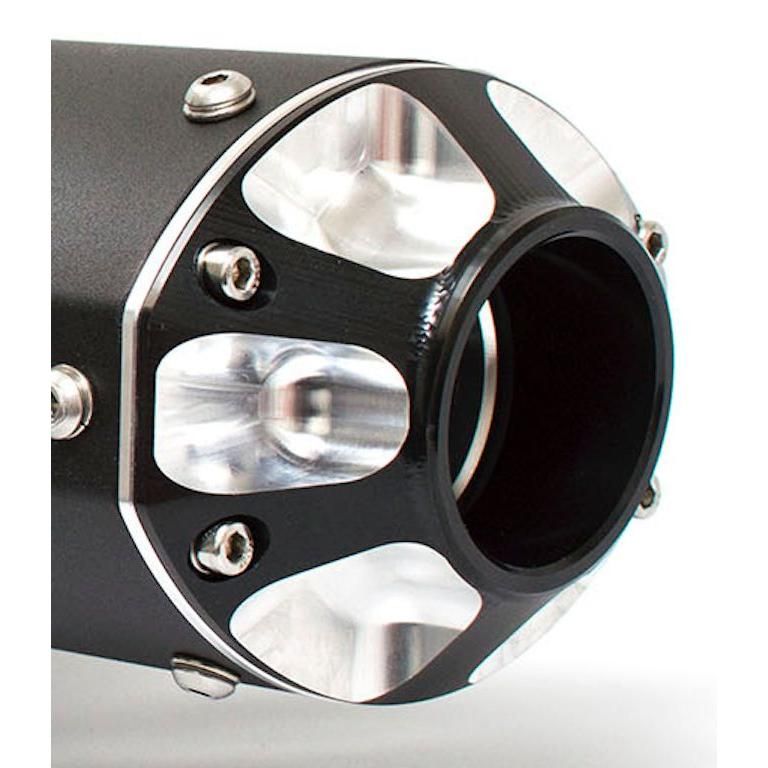 Load image into Gallery viewer, Trinity Racing Contrast Cut Muffler Tip TR-AP108B-HT