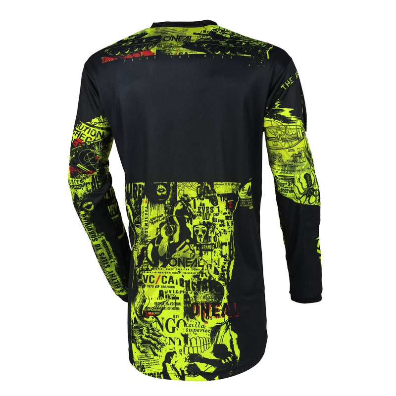 Load image into Gallery viewer, Motocross Jersey 242 O'Neal Element Attack Black / Neon Motocross Jersey