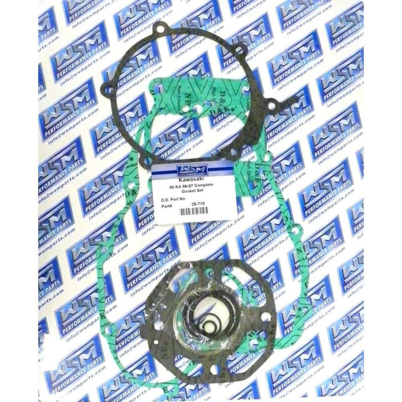 Load image into Gallery viewer, WSM Complete Gasket Kit For Kawasaki 80 KX 86-87 25-710