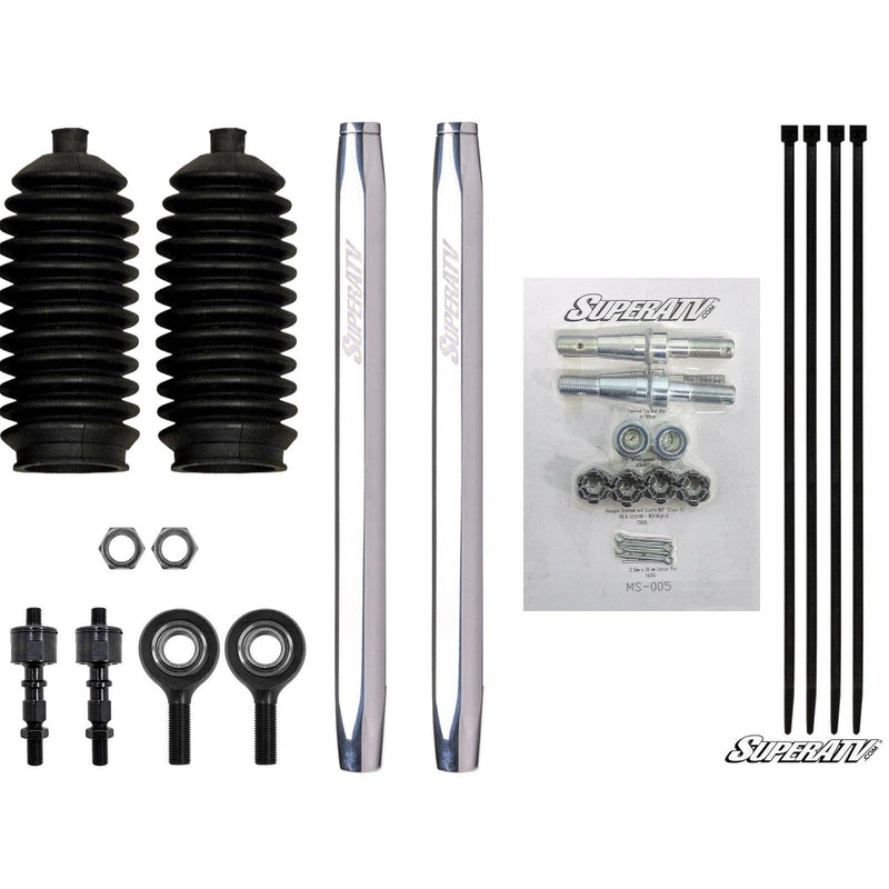 Load image into Gallery viewer, SuperATV Honda Pioneer 1000 Billet Aluminum Hex Tie Rod Kit TRRA-H-PIO1K-B