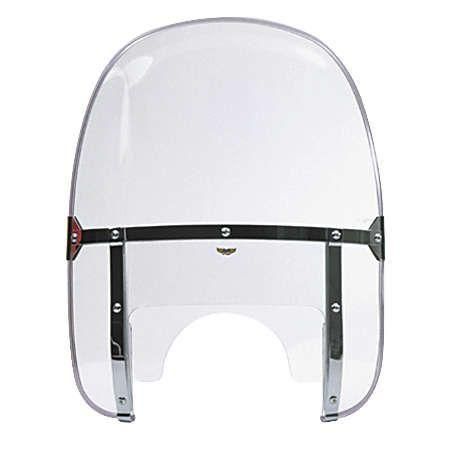 Load image into Gallery viewer, National Cycle Clear Beaded Heavy Duty Windshield With Mount Kit, Straight Forks