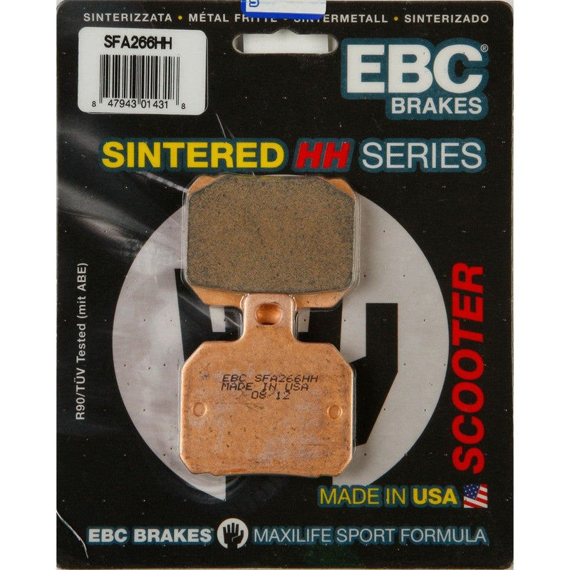 Load image into Gallery viewer, EBC 1 Pair SFA HH Series Scooter Sintered Brake Pads MPN SFA266HH