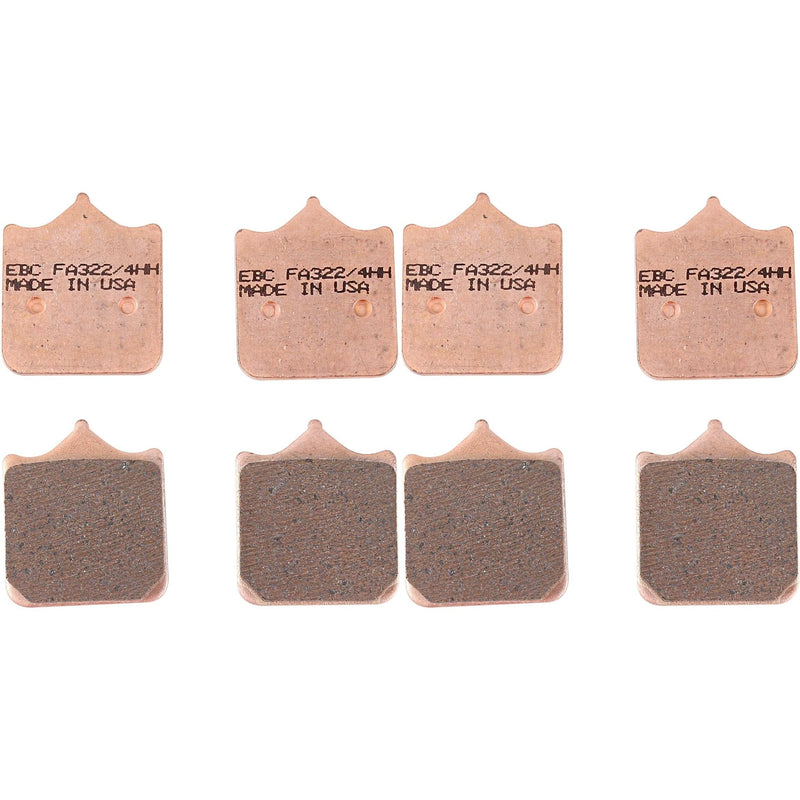 Load image into Gallery viewer, EBC Brake Pad Front Kit FA322/4HH for Ducati 749 S Mono 2004-2006