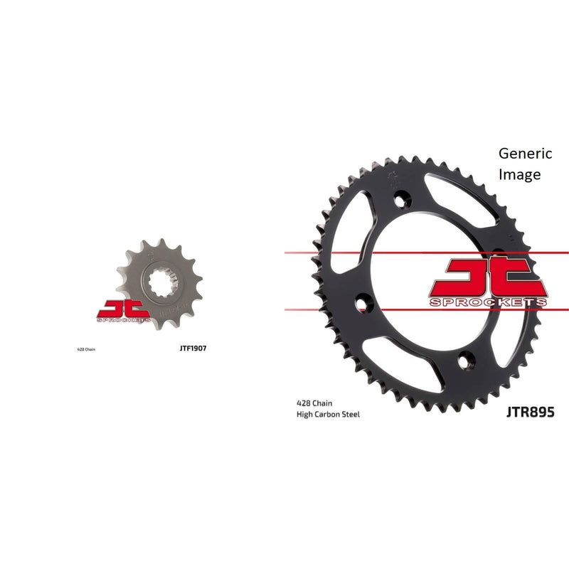 Load image into Gallery viewer, Front and Rear Steel Sprocket Kit for OffRoad KTM 85SX 17/14 2004-2015