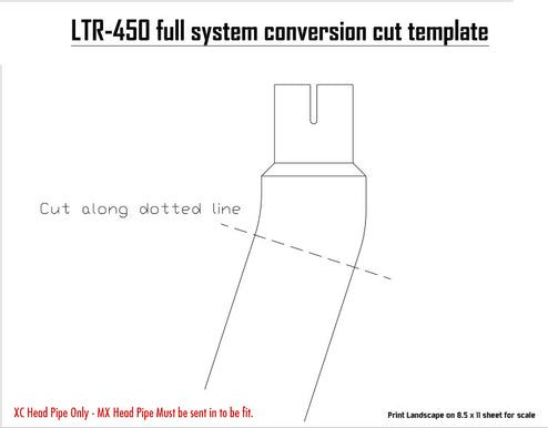 Load image into Gallery viewer, HMF Brushed Aluminum Head Pipe For 2006-2010 Suzuki LT-R450 6362509