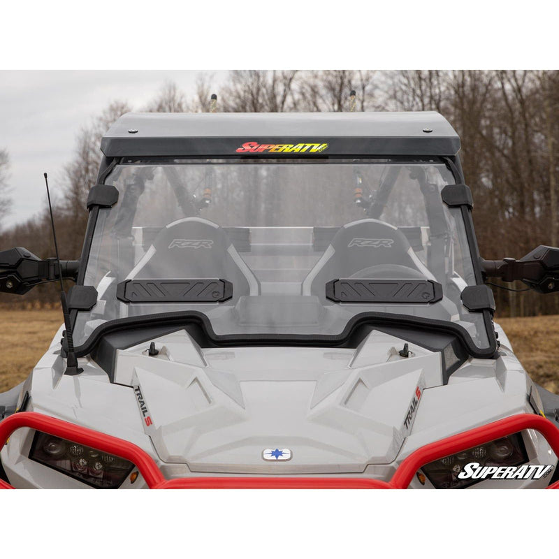 Load image into Gallery viewer, SuperATV Polaris RZR Trail S 900 Vented Full Windshield WS-P-RZR900S-V-70