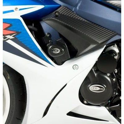 Load image into Gallery viewer, R&G Racing Black Aero Style Crash Protectors For 2011-2018 Suzuki GSXR600