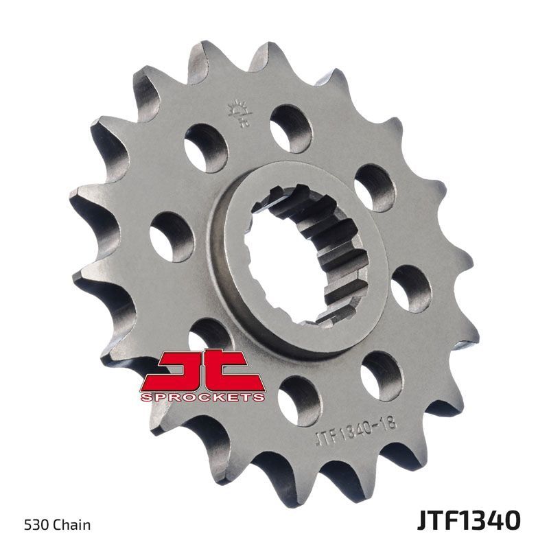 Load image into Gallery viewer, JT Sprockets Front Steel Sprocket 18 Tooth 18T 530 Chain For Honda CB1100 SA-E 2014-2015 JTF1340.18