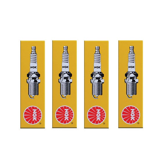 Load image into Gallery viewer, Set 4 NGK Standard Spark Plugs for Yamaha YZF-R1 2005-2004 Engine 1000cc