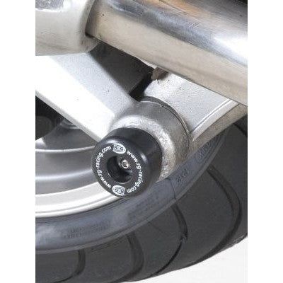 Load image into Gallery viewer, R&G Racing Black Swingarm Protectors For 2007-2018 Kawasaki GTR1400 Concours