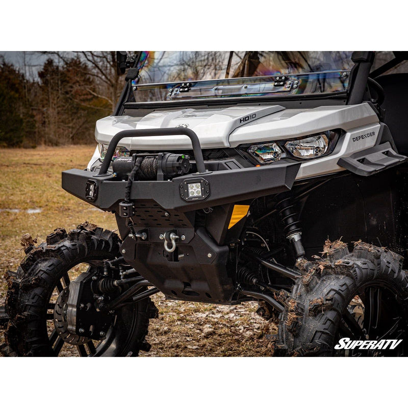 Load image into Gallery viewer, SuperATV Can-Am Defender Winch-Ready Front Bumper FBG-CA-DEF-002-00