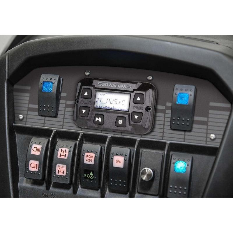 Load image into Gallery viewer, SSV Works MRB3S Media Controller With Dash Panel Kit For Polaris RZR XP 14-18