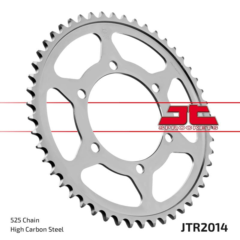 Load image into Gallery viewer, JT Sprockets Rear Steel Sprocket 37 Tooth 37T 525 Chain For Triumph Bonneville Bobber Black 1200 2018-2021 JTR2014.37