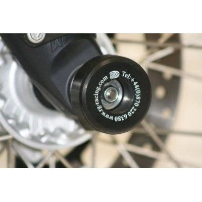 Load image into Gallery viewer, R&G Racing Black Fork Protectors For 2007-2008 KTM 690 Supermoto