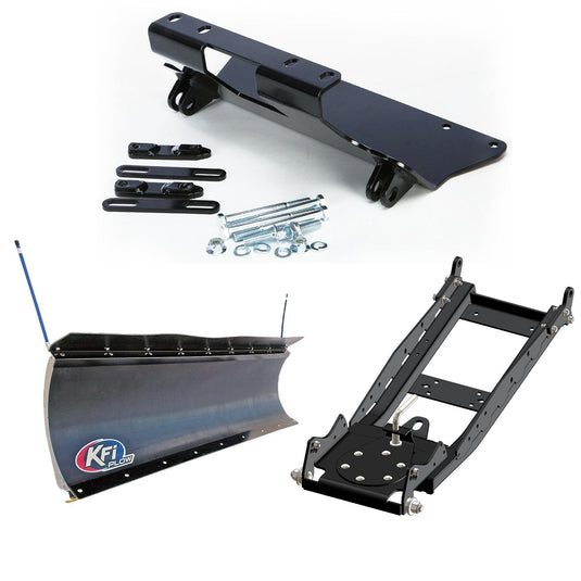 KFI UTV Snow Plow Kit For Yamaha Rhino 450 YXR450FA 4x4 2006-2011