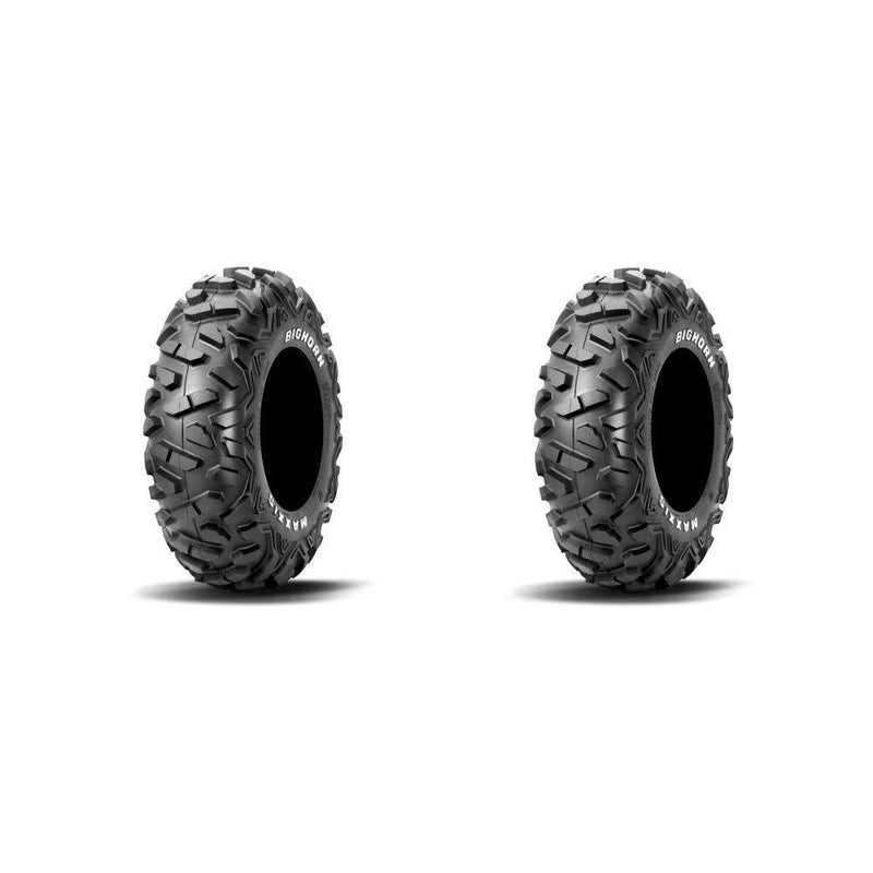 Load image into Gallery viewer, Pair of Maxxis Bighorn Radial Radial (6 Ply) UTV Tires 25x8R-12 (2)