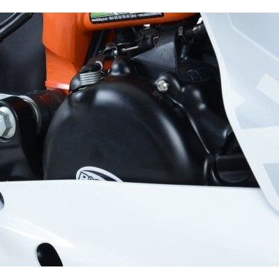 Load image into Gallery viewer, R&G Racing Black Engine Case Covers Water Pump For 2020-2021 KTM 125 Duke
