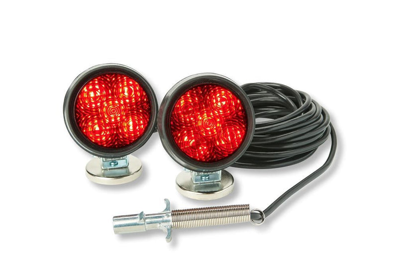 Load image into Gallery viewer, LED Heavy Duty Magnetic Towing Lights for Vehicle Flat-Tow - 4 Pin - USA Made