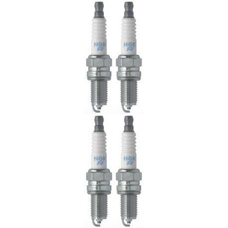 Set of 4 NGK Standard Spark Plugs for Polaris OUTLAW 525 2011-2007 Engine 525cc