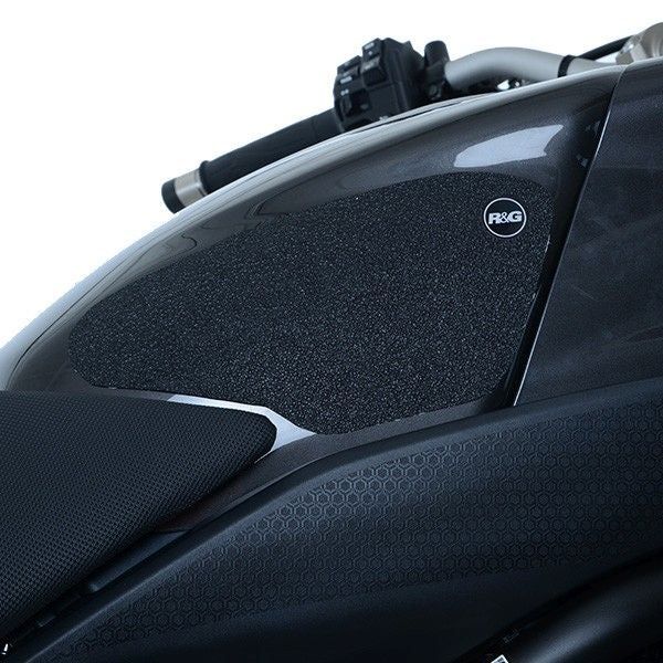 Load image into Gallery viewer, R&G Racing Black Tank Traction Grips For 2018-2019 Yamaha Niken EZRG931BL