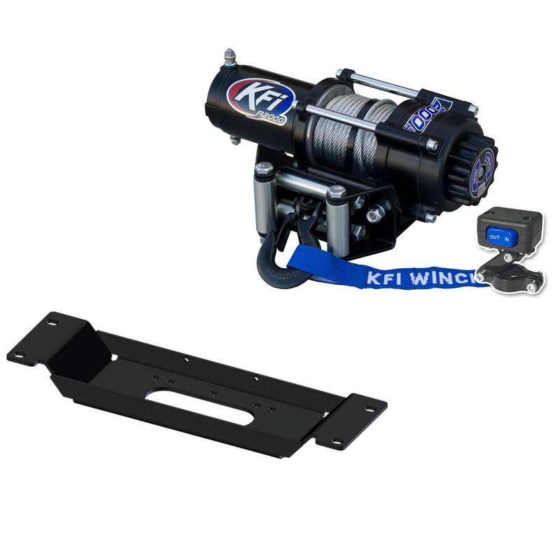 Load image into Gallery viewer, KFI Products Winch Kit For Polaris Ranger SP 570/Crew (Midsize) 2022-2024