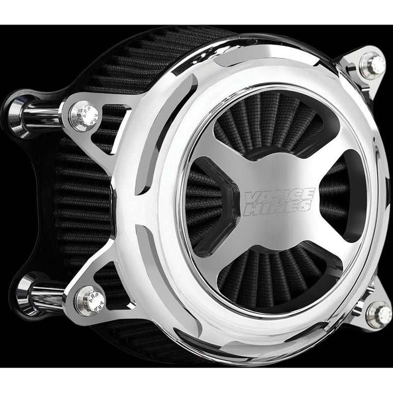 Load image into Gallery viewer, Vance and Hines VO2 Air Intake X Chrome 72345