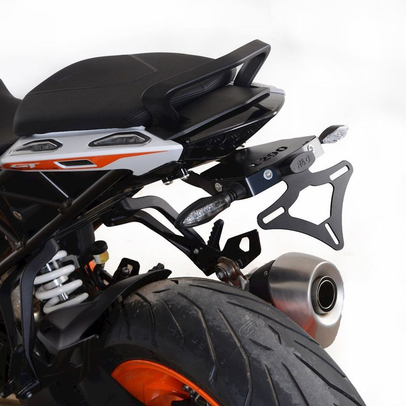 Load image into Gallery viewer, R&G Racing Black Tail Tidy License Plate Holder For 2016-2020 KTM 1290 Super Duke GT